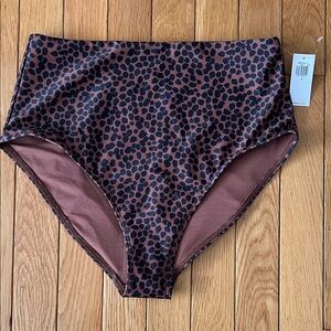 NWT high waisted swim bottoms
